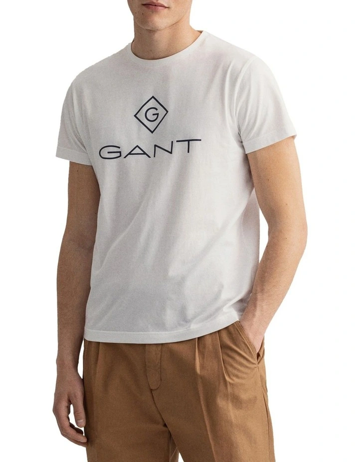 Lock-Up Short Sleeve T-Shirt White