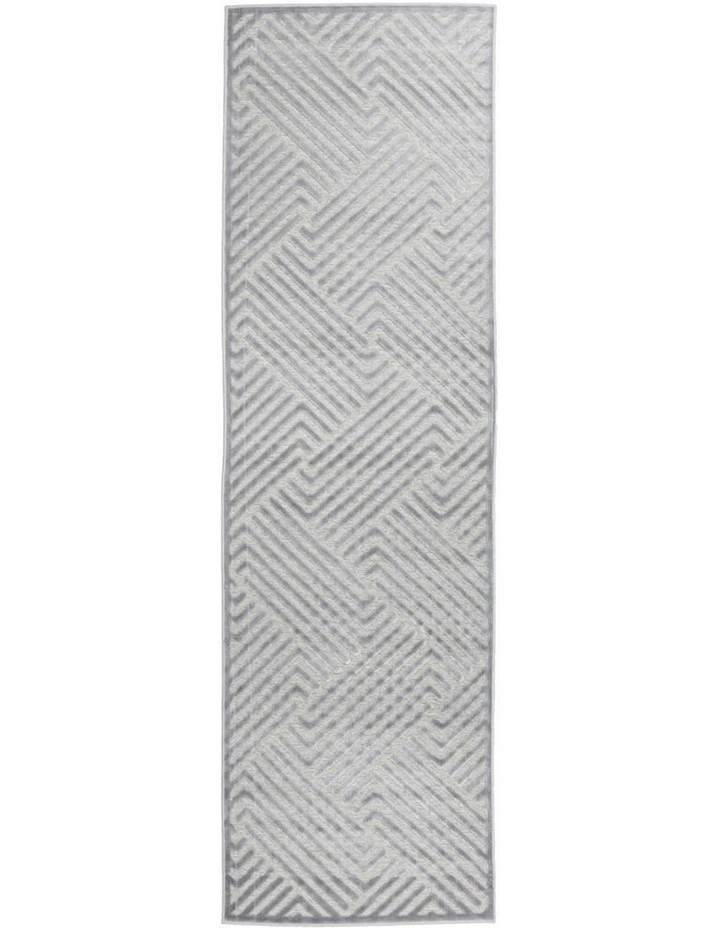 York Cindy Rug in Silver