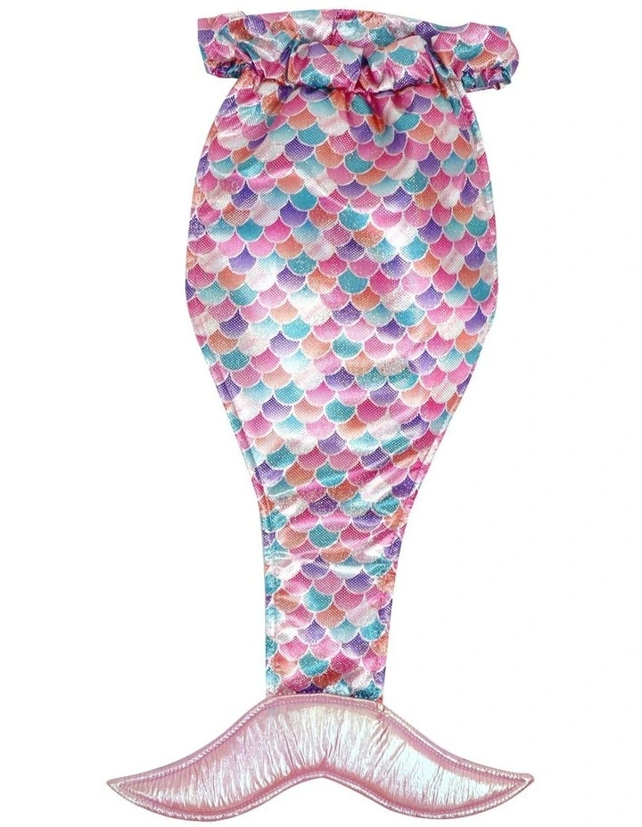 Shimmering Mermaid Tail in Multi