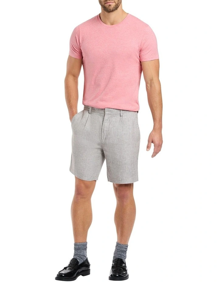 Brando Crew Neck Tee in Sakura Marle