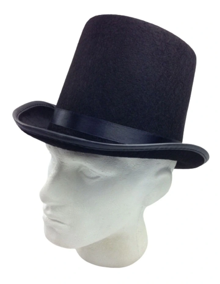 Top Hat in Black