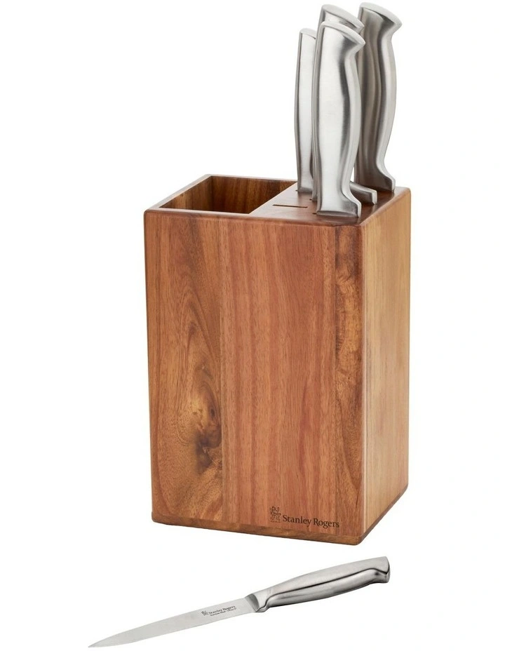 Vertical Utensil Knife 6 Piece Block