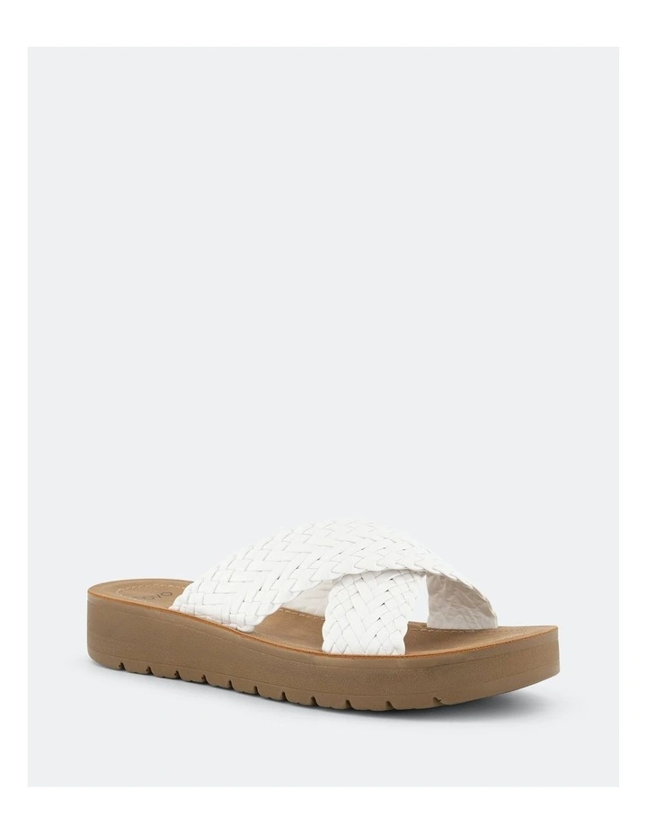 Sinta Platform Slides in White