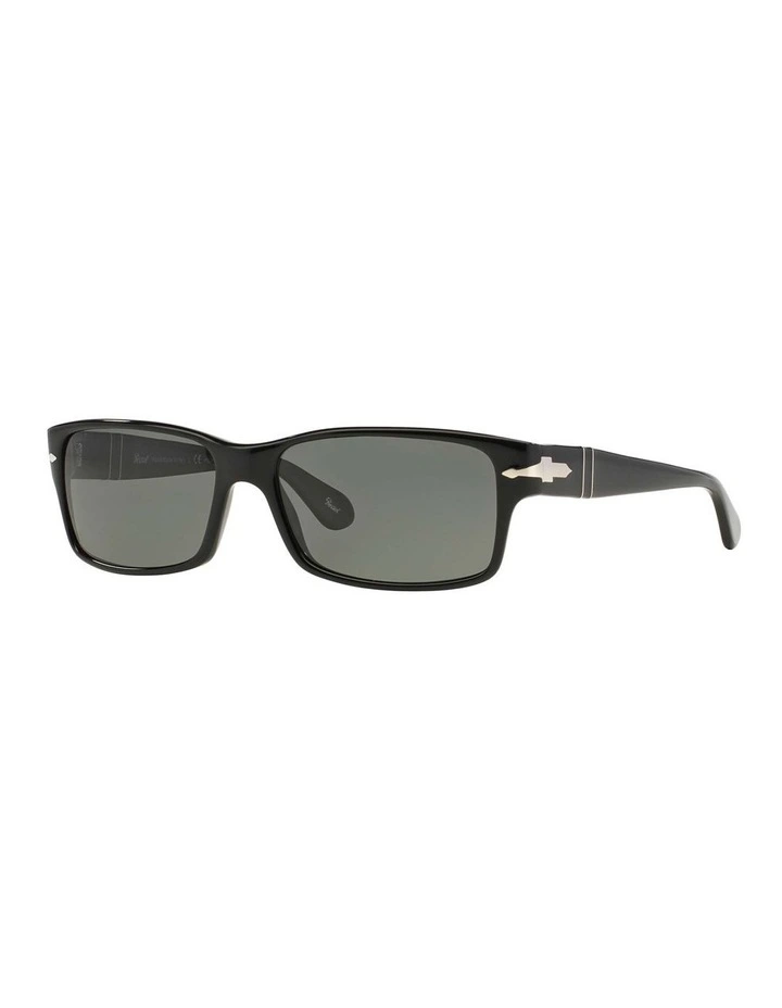 PO2803S Black Polarised Sunglasses