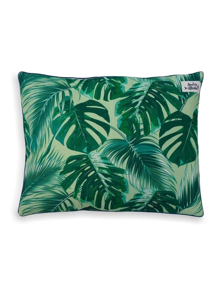 Tropical Leaves Medium Pet Bed