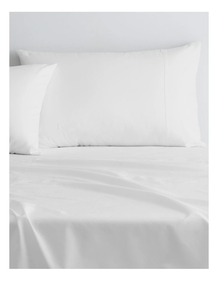 500TC Egyptian Cotton Sheet Set in Snow