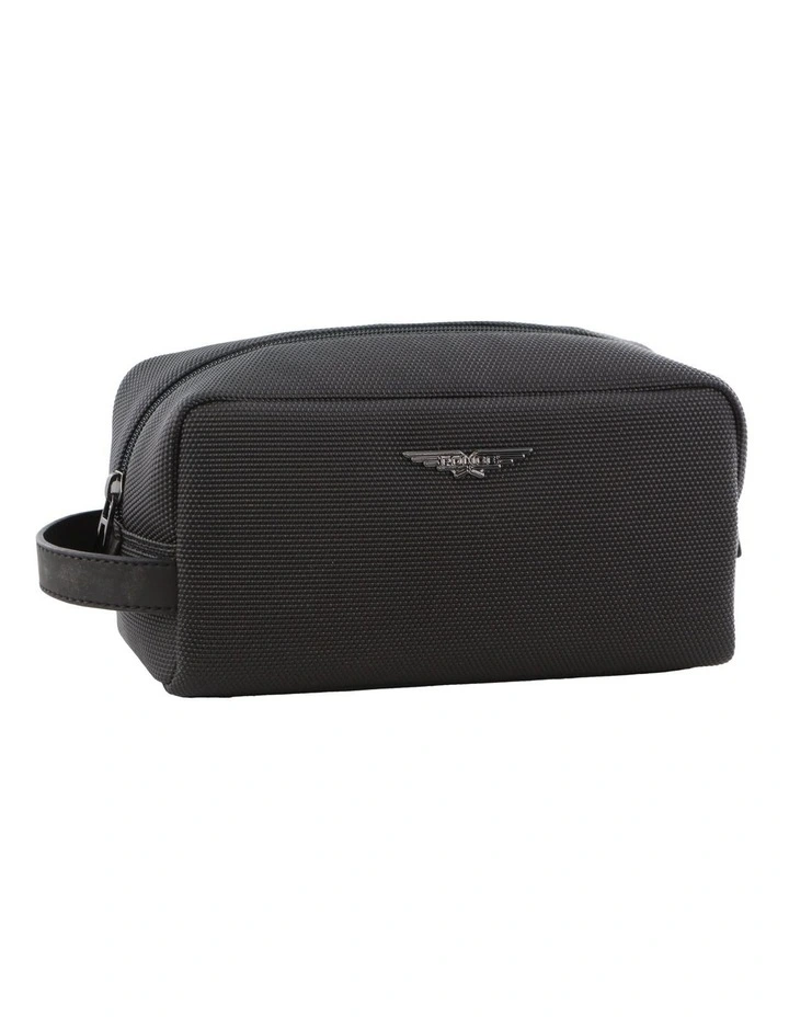 Wings Toiletry Bag in Black