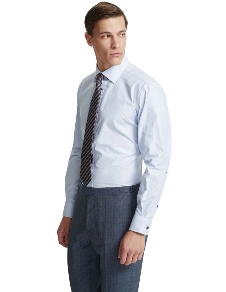 Islington Mini Stripe Shirt in Sky