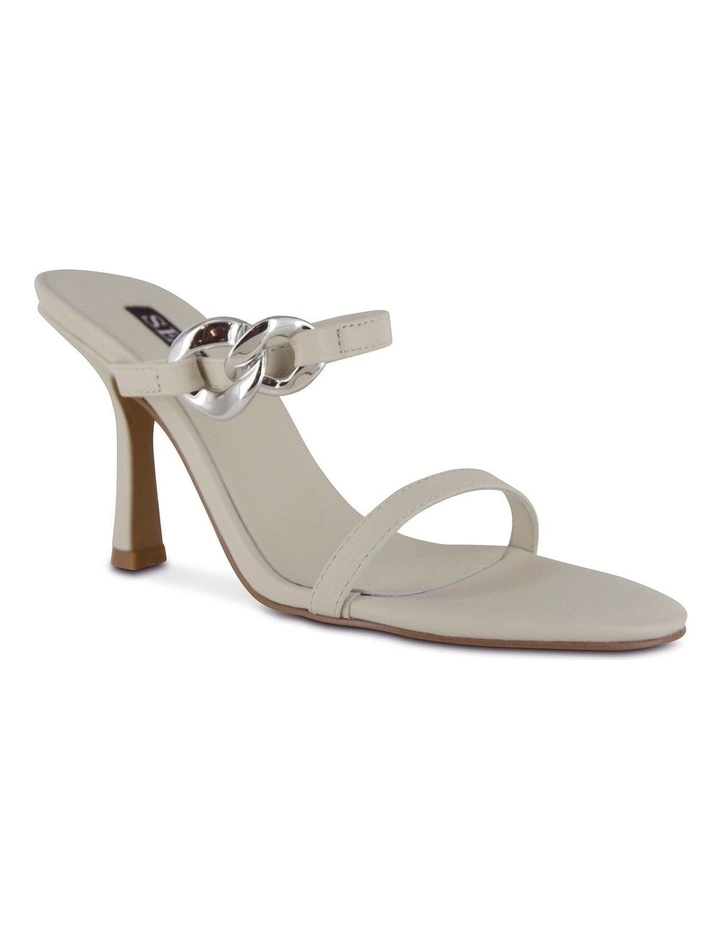 Kiana Heel in White