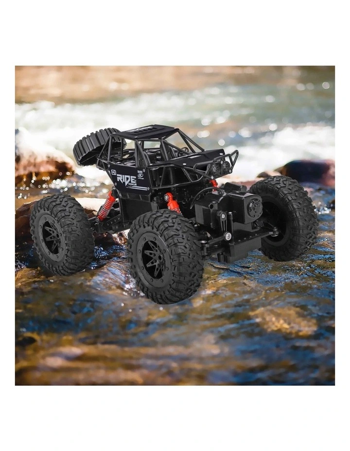 Remote Control Amphibious Car in Black
