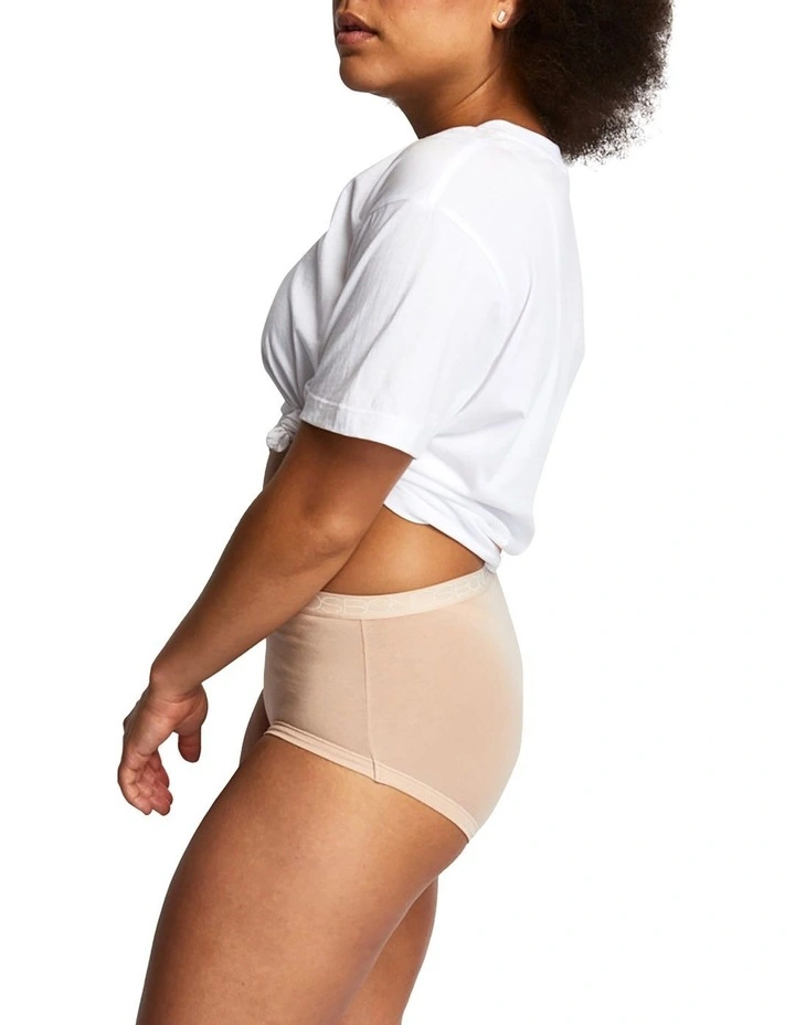 Cottontails Full Brief 3 Pack in Beige
