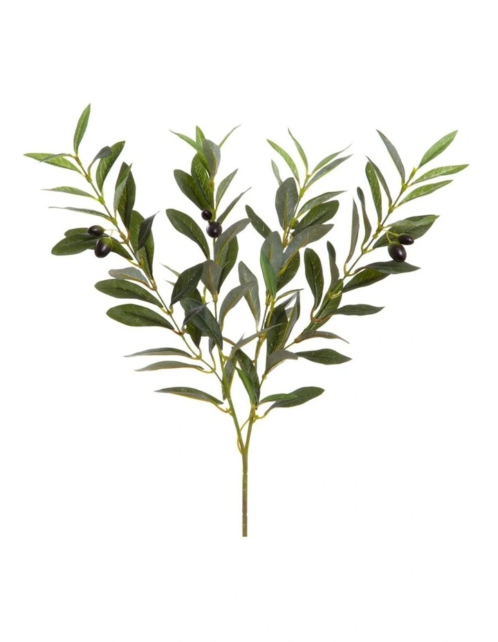 Olive Leaf Spray 90cm Green