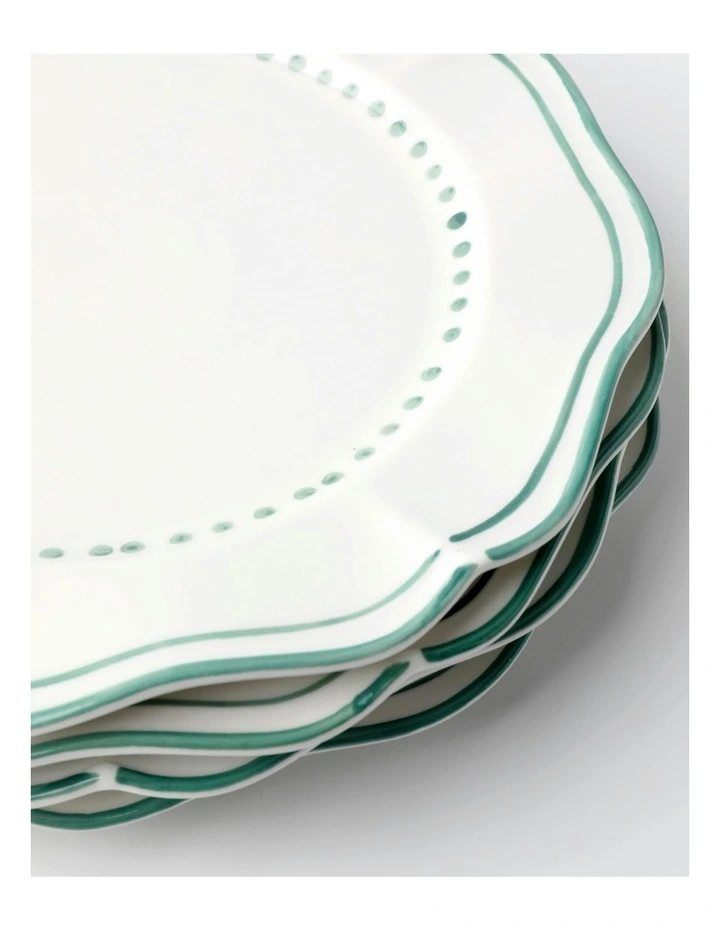 Capri Dinner Plate in Green
