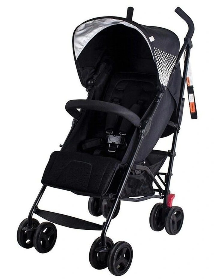 Mira DLX Stroller Pram for Baby/Infant Toddler 107cm in Black