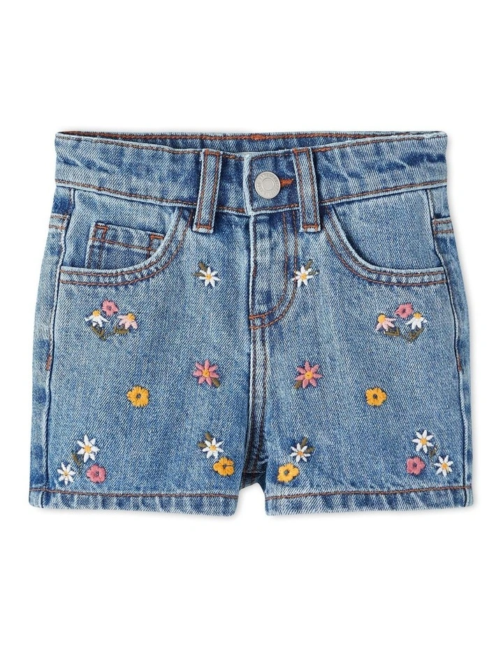 Bella Denim Shorts in Blue