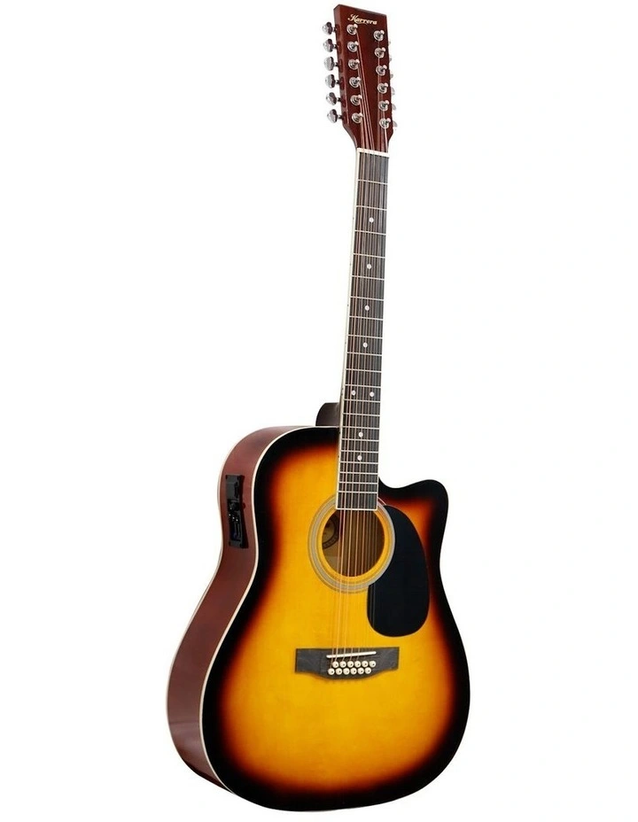 Acoustic Guitar 12-String with EQ in Sunburst