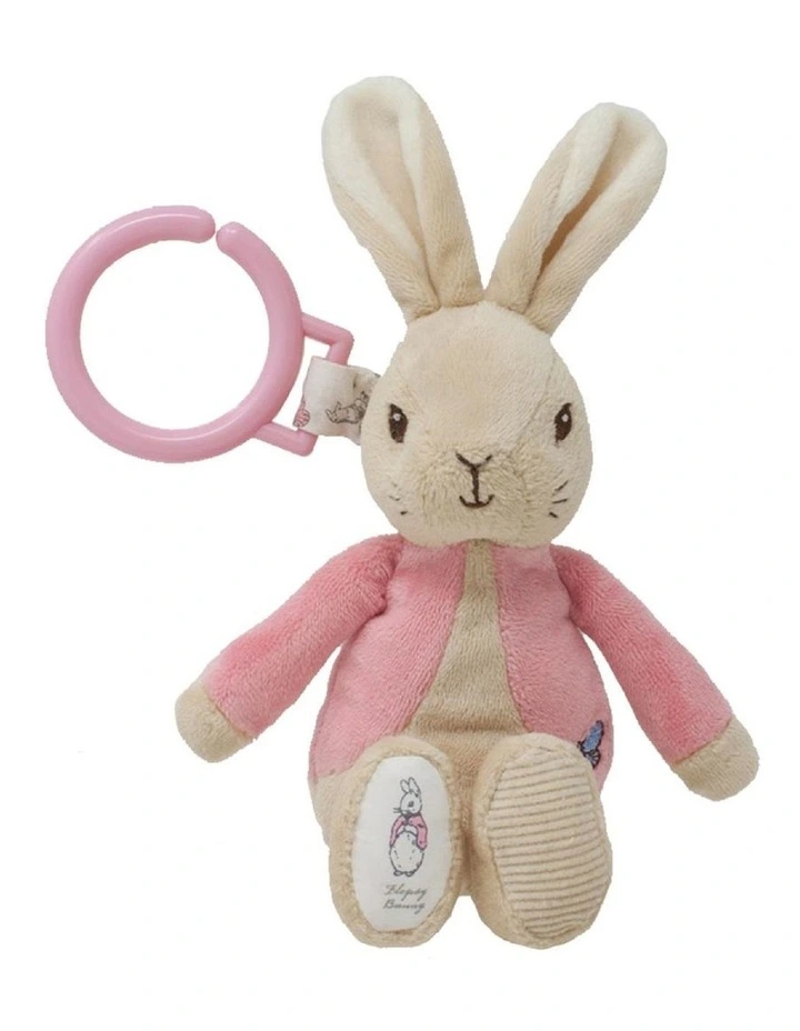 Jiggle Attachable Retractable Baby Soft Toy