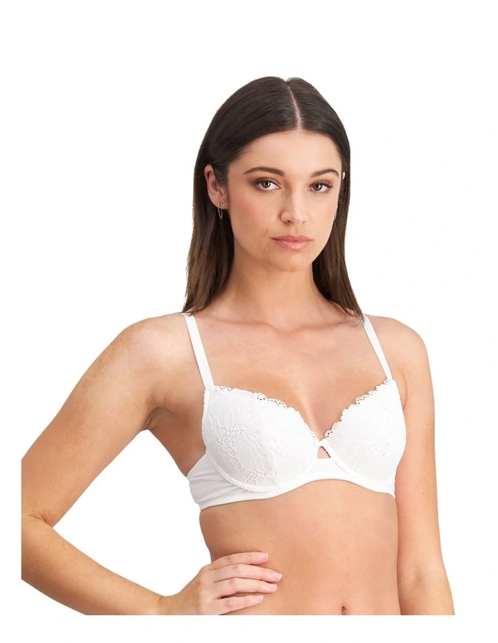 Thea Contour Bra in White