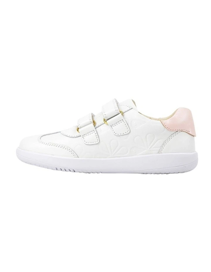 Sprite Embossed Shoes in White