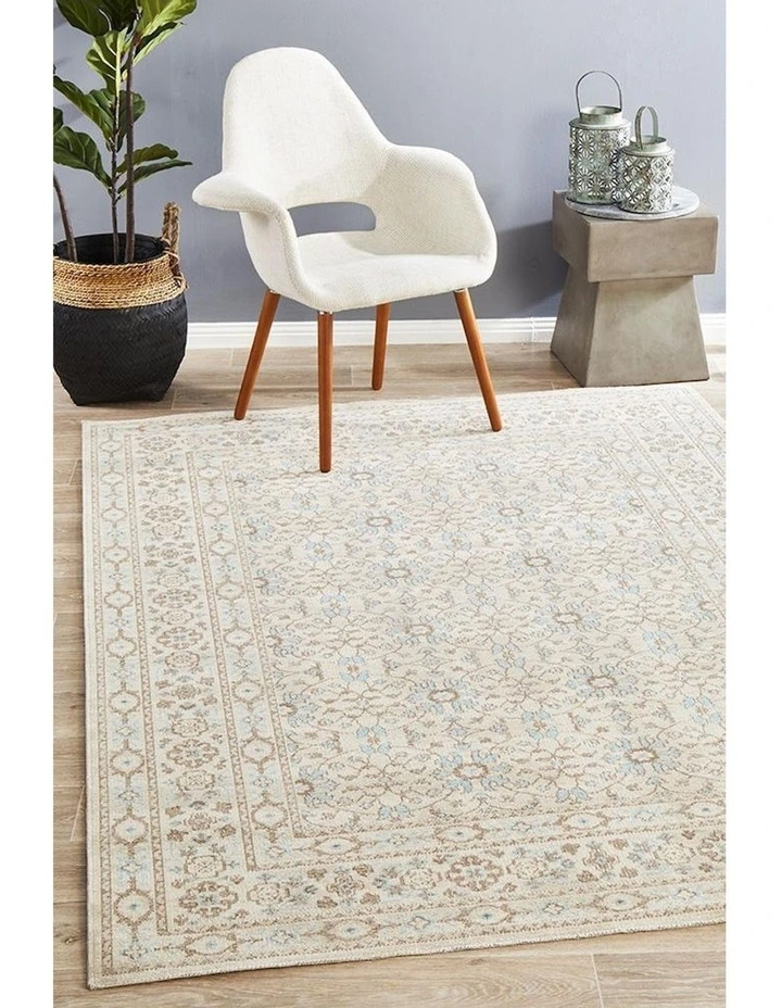 Eternal Whisper Washed Rug in Cream