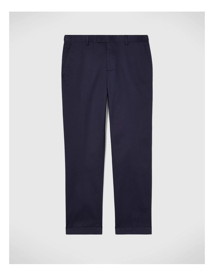 Slim Stretch Tailored Dress Pant in Navy