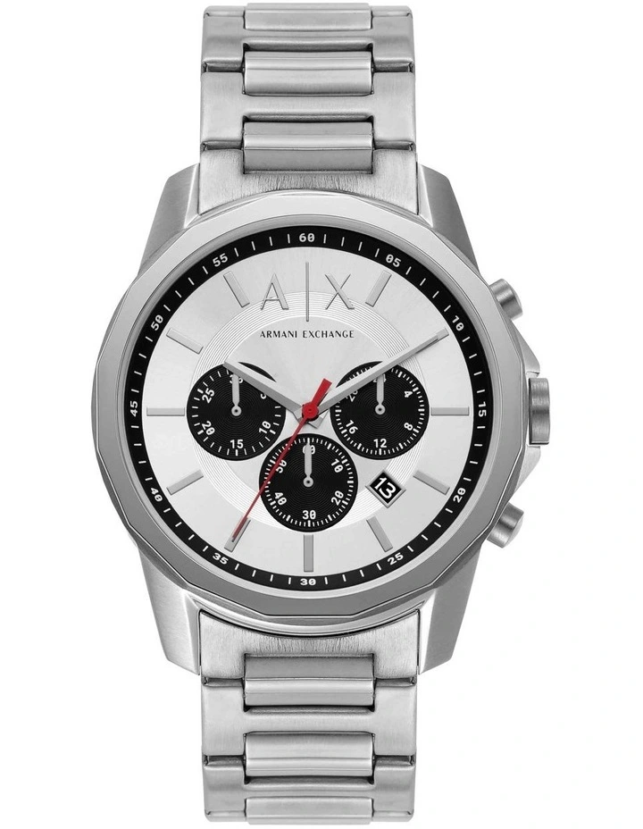 Chronograph Stainless Steel AX1742 Watch in Silver