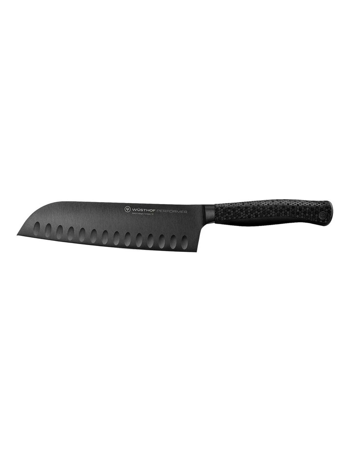 Performer Santoku Knife 17cm In Black