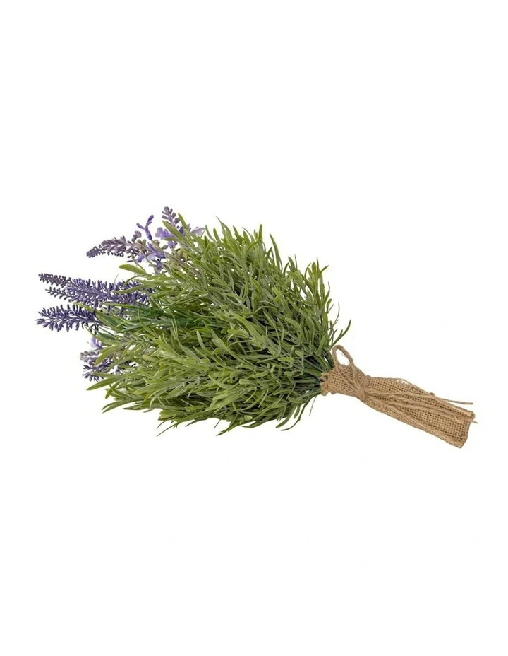 Artificial Colourful Lavender Bunch in Multi