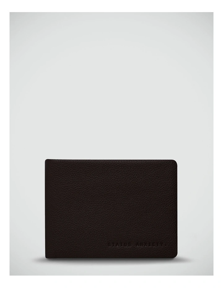 Jonah Leather Bifold Wallet in Chocolate