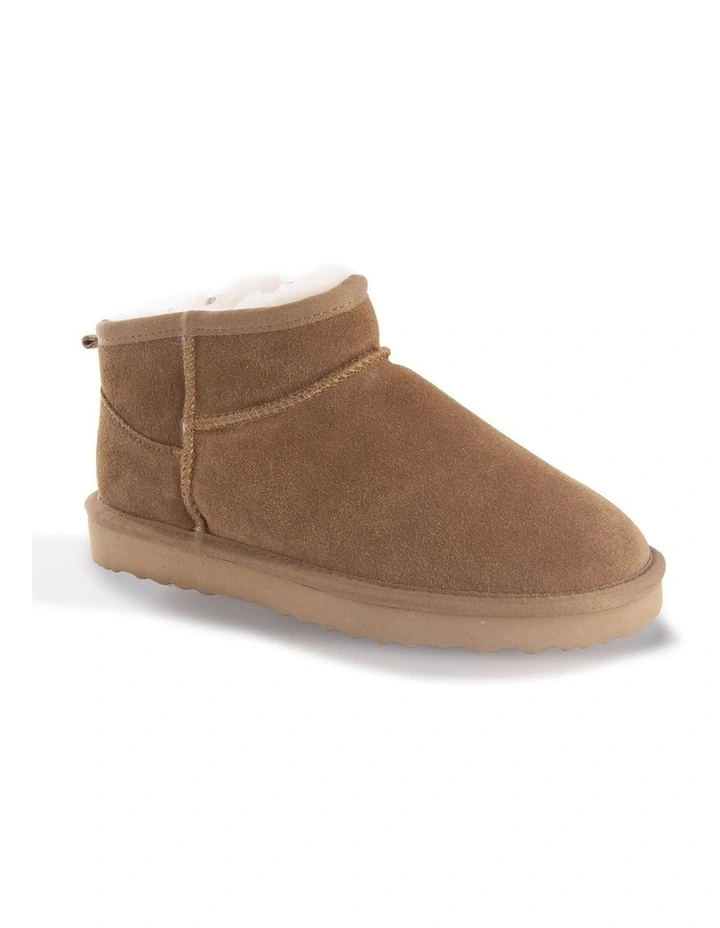 Women Sheepsk Classic Ultra Mini UGG Boot Tan
