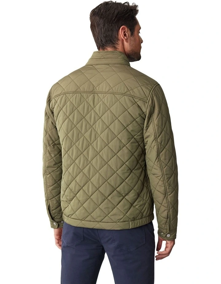 Campbell Zip Harrington in Olive