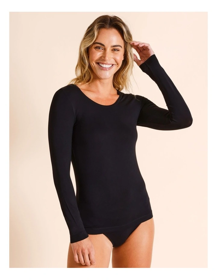 Body Layer Modal Thermal Long Sleeve Top