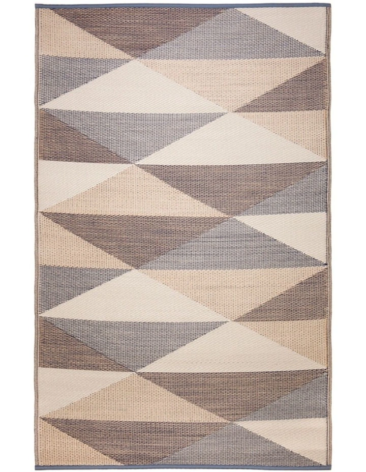 120x179cm Monaco Champagne Beige Recycled Plastic Outdoor Rug and Mat