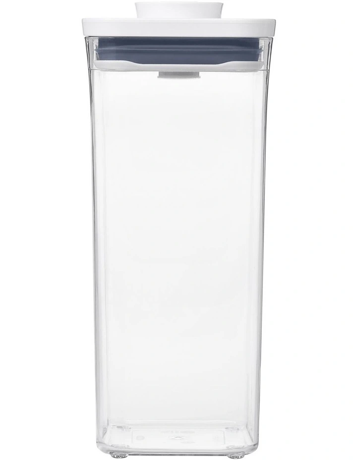 Pop Small Square Medium Container 1.6L in Clear