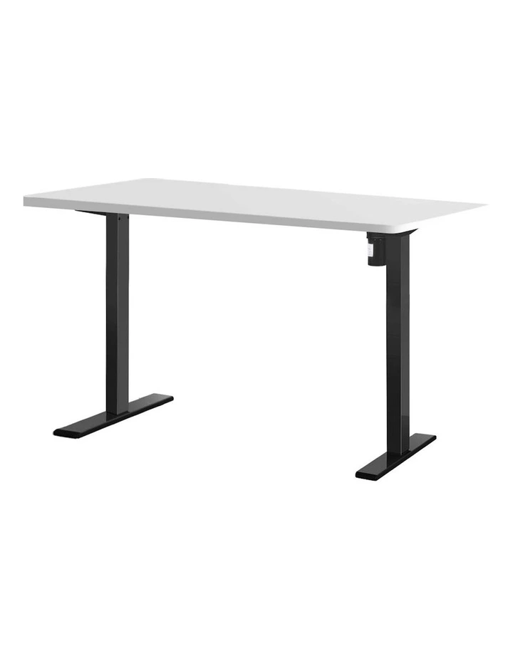 Electric Standing Desk in White