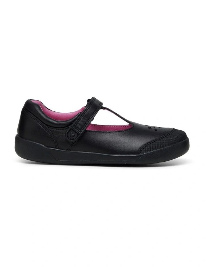 Cloud Castle Bindi School Shoes in Black