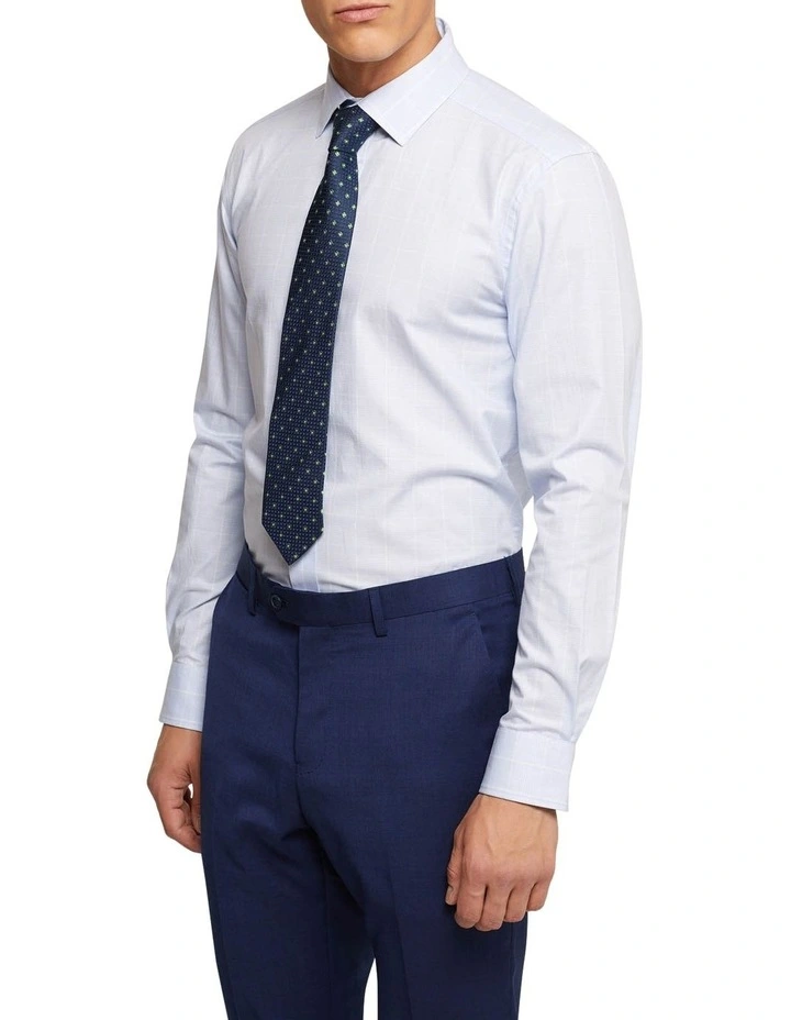 Beckton Check Shirt in Sky