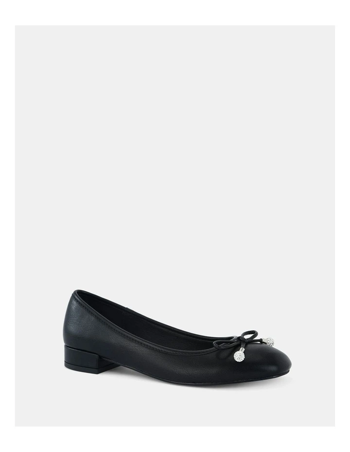 Chioggia Ballet Flats in Black