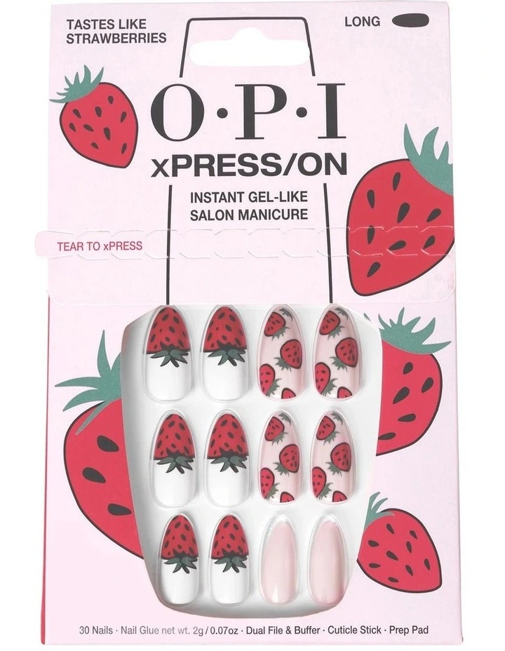 Xpress/On Tastes Like Strawberries Press-On Nails Set