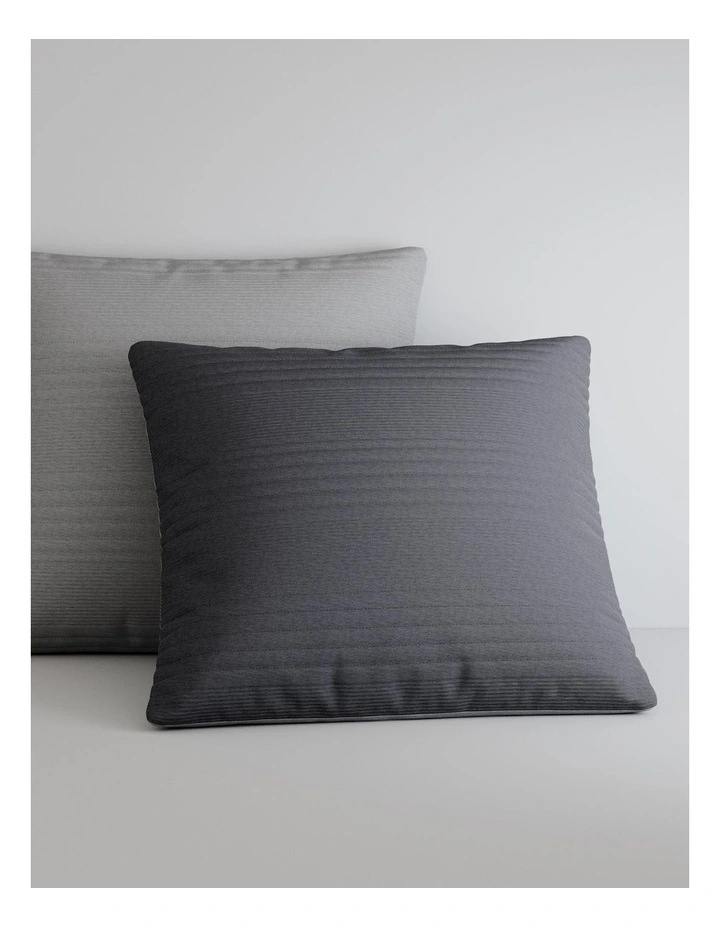 Orletto European Sham in Charcoal