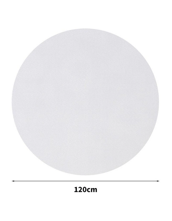 Round Chair Mat in Clear