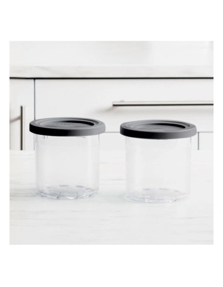 Creami Ice Cream Maker Tubs 2 Pack 470ml XSKPNTLID2ANZ