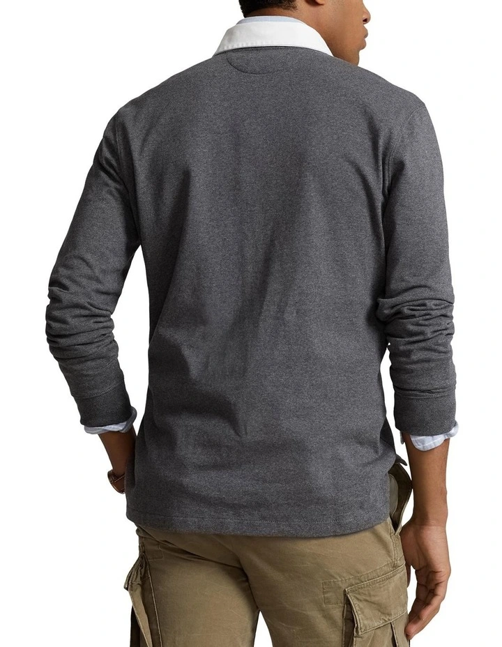 The Iconic Rugby Shirt in Grey