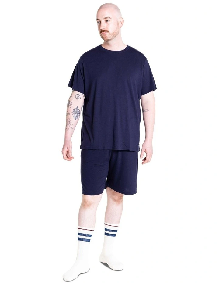 Classic T-shirt in Stormy Blue