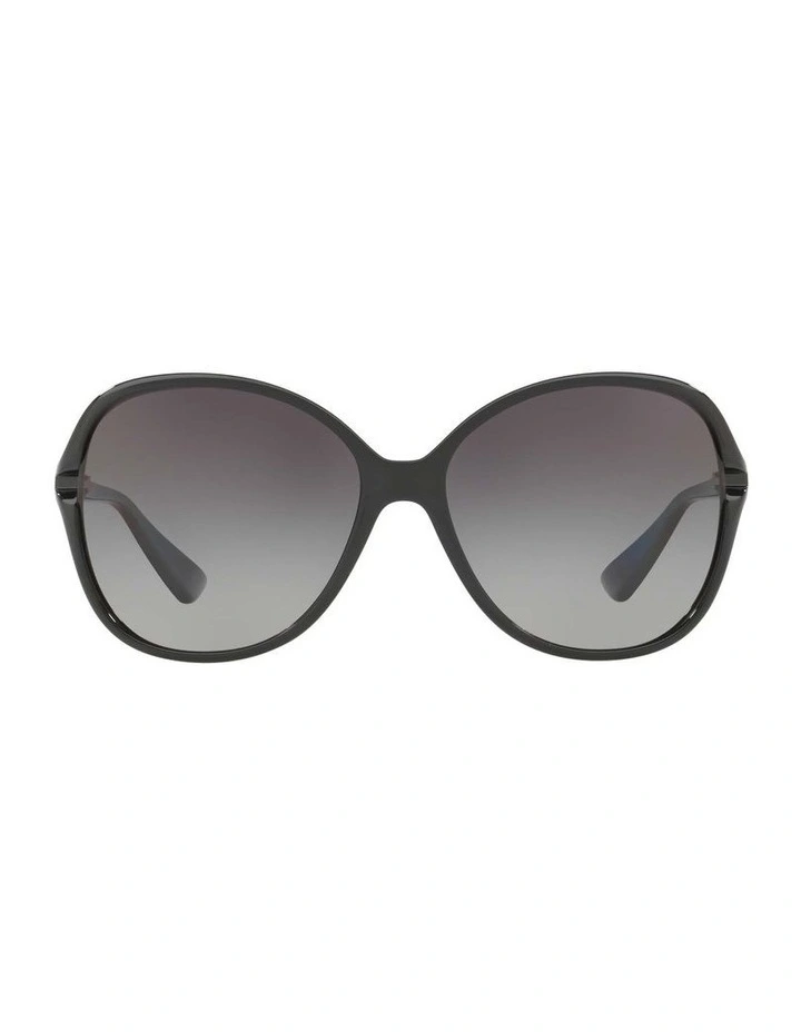 HU2001 Black Polarised Sunglasses