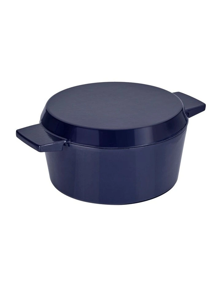 French Oven Grill Duo 28cm / 6.5L in Midnight Blue