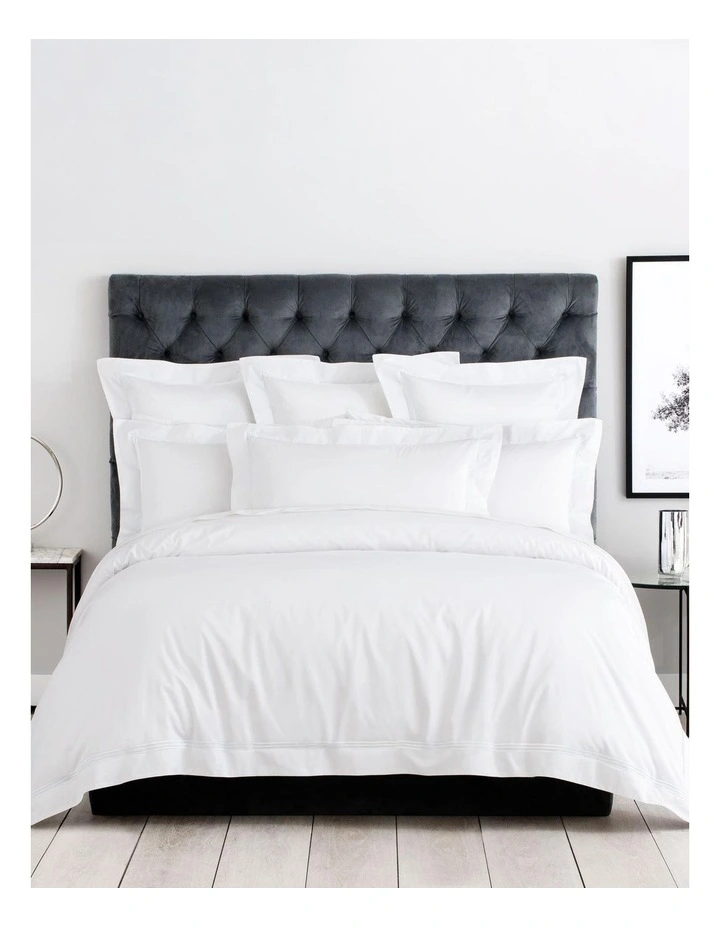 Palais European Pillowcase in White
