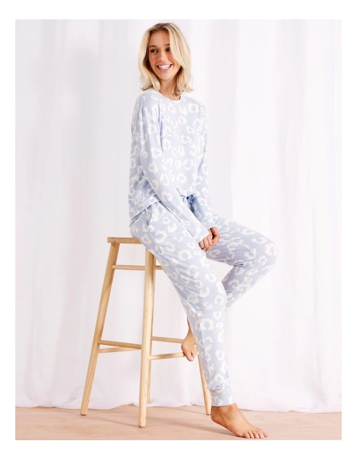 Supersoft Cuffed Pant in Blue