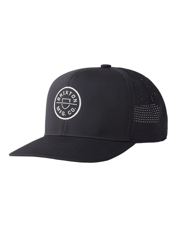 Crest X MP Snapback Black