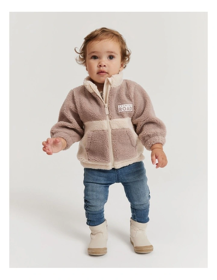 Sherpa Sweat in Mushroom Multi